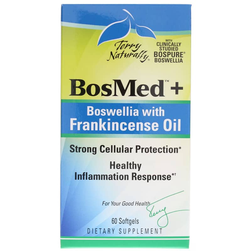 Terry Naturally BosMed + Boswellia with Frankincense Oil 60 Softgels