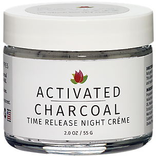 Activated Charcoal Night Cream - Time Release (2 Ounces)