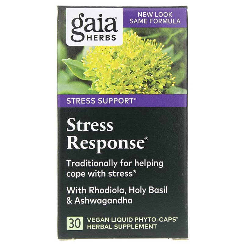 Gaia Herbs Stress Response 30 Liquid Phyto Caps