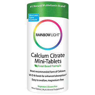 Calcium Citrate - Food-Based Formula - 800 MG (120 Mini Tablets)