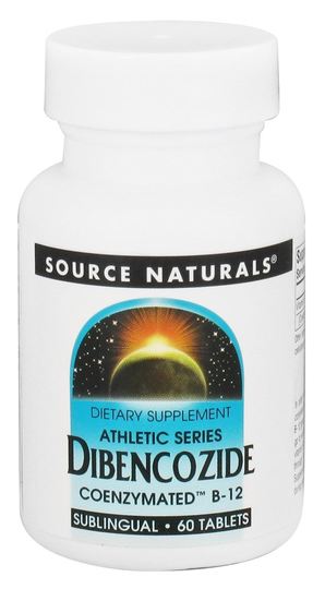 Source Naturals - Dibencozide Coenzymated B12 Sublingual - 60 Tablets