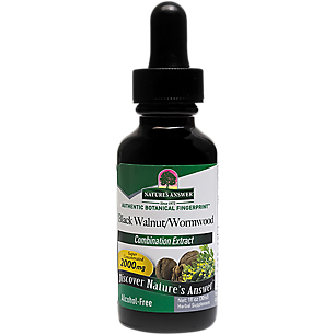 Black Walnut & Wormwood Extract - Super Concentrated & Alcohol Free - 2,000 MG Per Serving (1 fl oz)