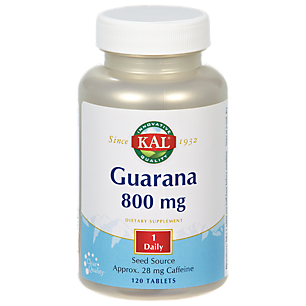 Guarana - Seed Source Approx 28 MG of Caffeine - 800 MG (120 Tablets)