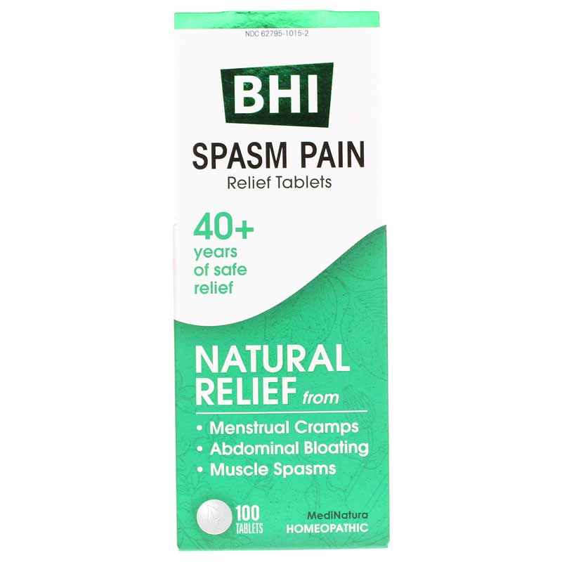 BHI Spasm Pain Relief Tablets 100 Tablets