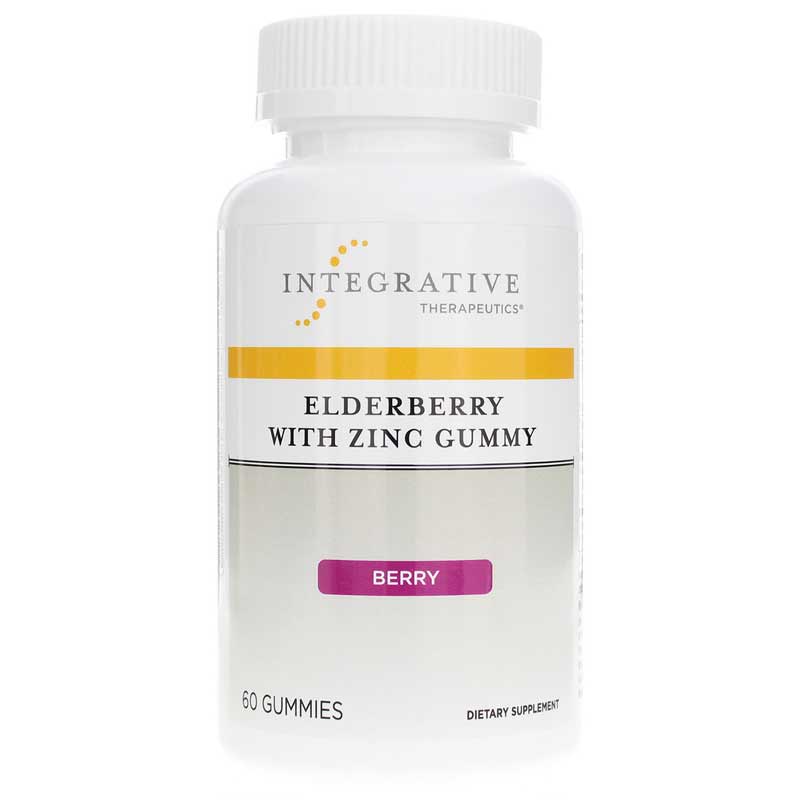 Integrative Therapeutics Elderberry with Zinc Gummy 60 Gummies