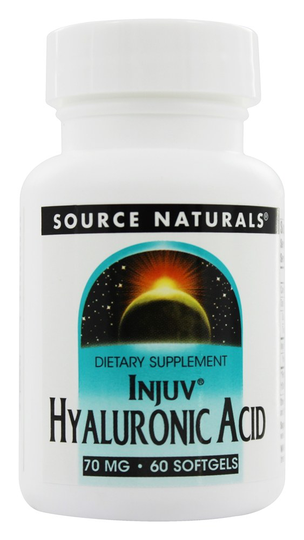 Source Naturals - Injuv Hyaluronic Acid 70 mg. - 60 Softgels