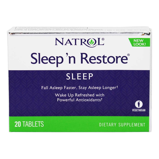 Natrol - Sleep N Restore - 20 Tablets