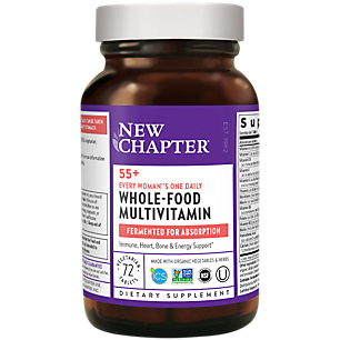 Every Woman's One Daily Multivitamin for Women 55+ - Whole-Food Complex (72 Vegetarian Tablets)