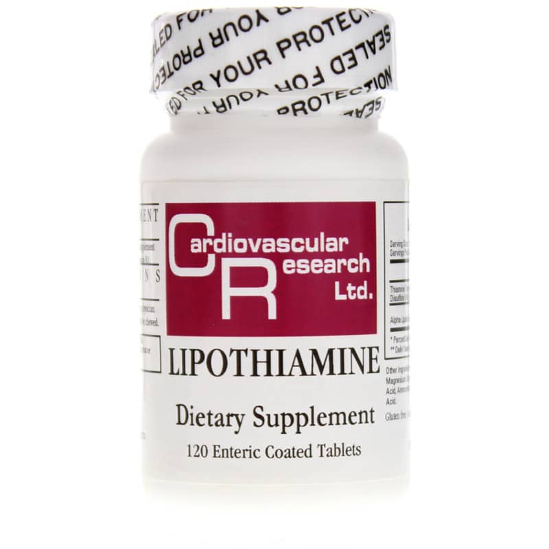 Cardiovascular Research Lipothiamine 120 Enteric Coated Tablets
