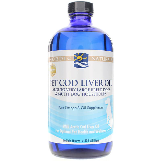 Nordic Naturals Pet Cod Liver Oil Large to Very Large Dogs 16 Oz