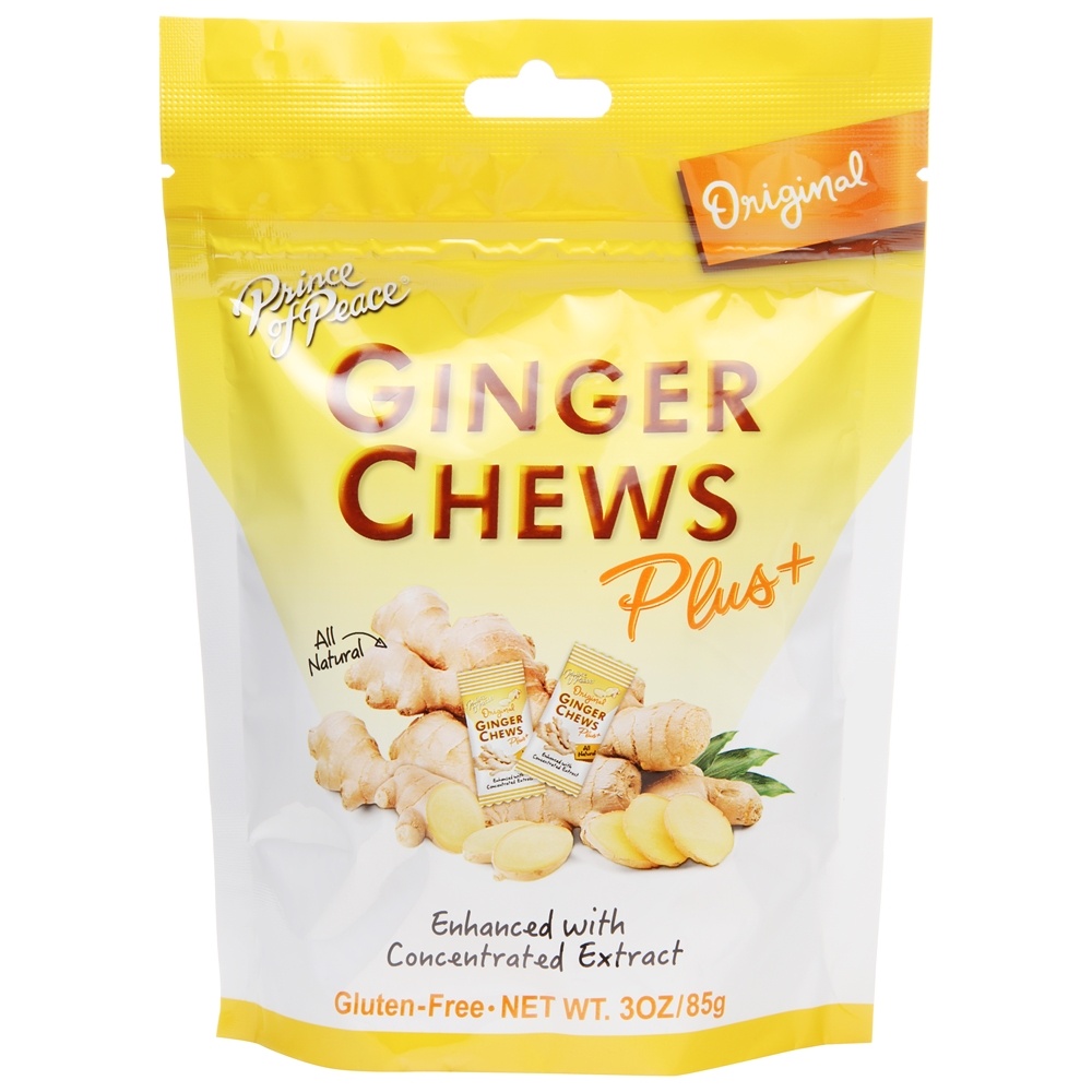 Prince of Peace - Ginger Chews Plus Original - 3 oz.