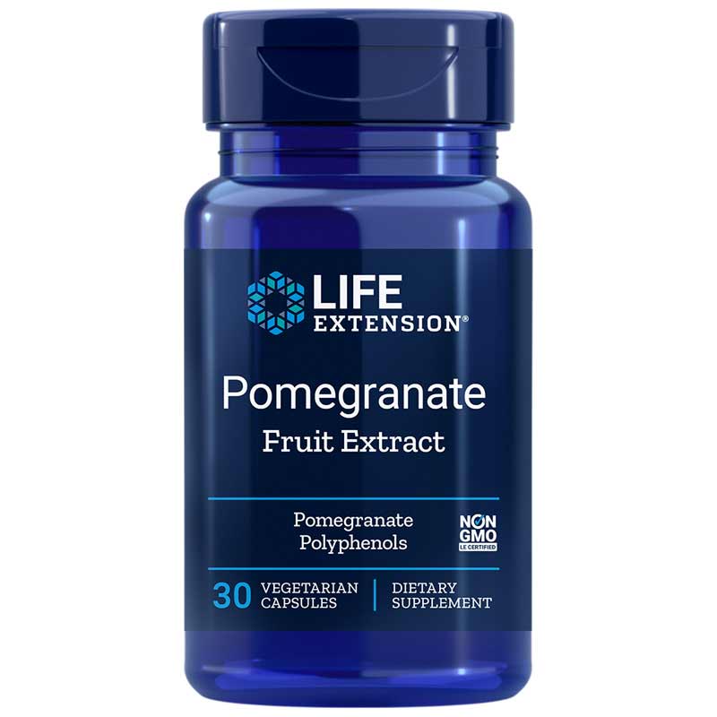 Life Extension Pomegranate Fruit Extract 30 Veg Capsules