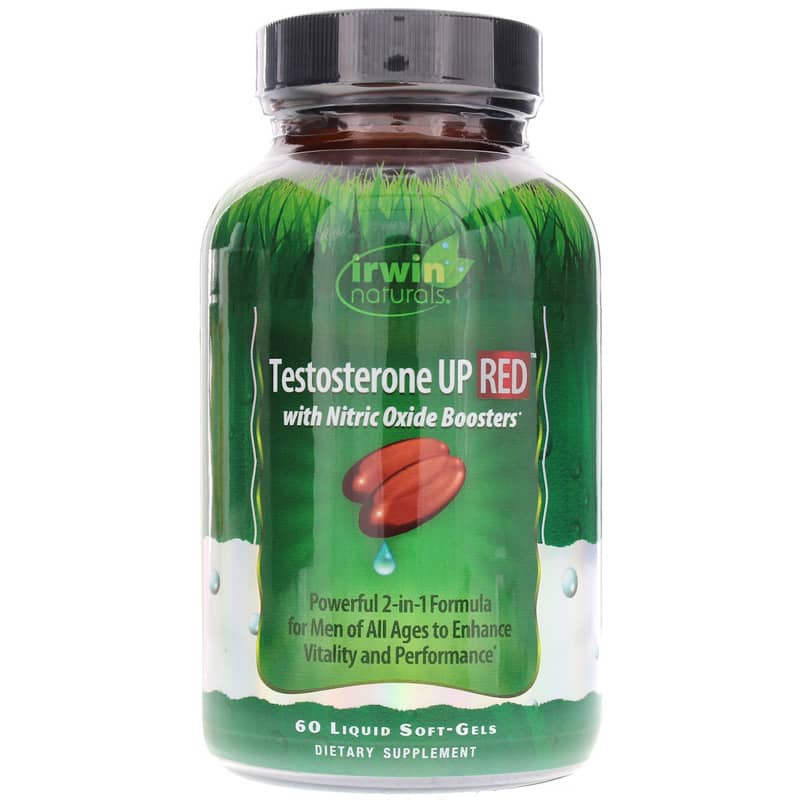 Irwin Naturals Testosterone UP RED 60 Liquid Softgels