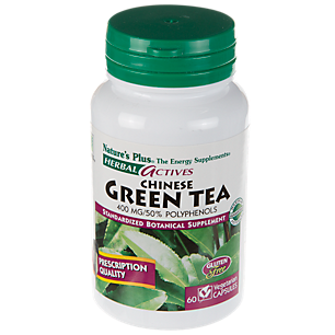 Chinese Green Tea - Standardized Botanical with 50% Polyphenols - 400 MG (60 Vegetarian Capsules)
