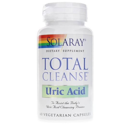 Solaray Total Cleanse, Uric Acid Formula 60 Veg Capsules