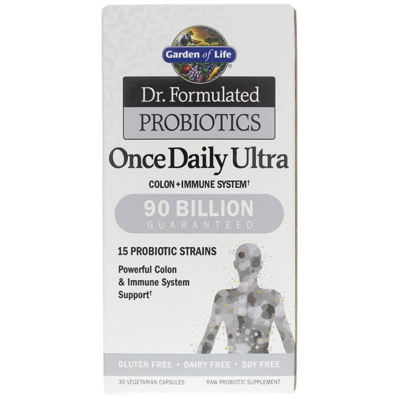 Garden of Life Dr. Formulated Probiotics Once Daily Ultra 30 Veg Capsules