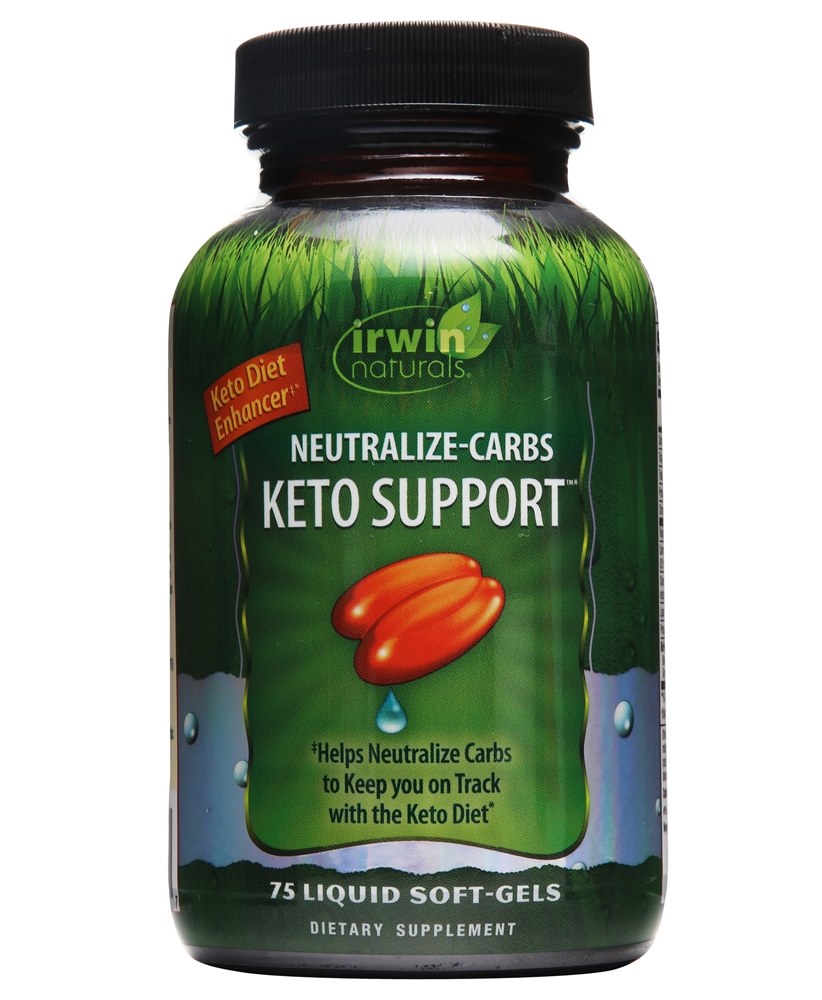 Irwin Naturals - Neutralize-Carbs Keto Support - 75 Liquid Softgels