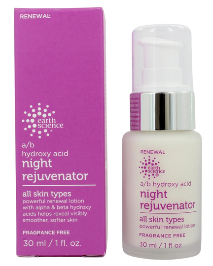 Earth Science - A/B Hydroxy Acid Night Rejuvenator - 1 fl. oz.