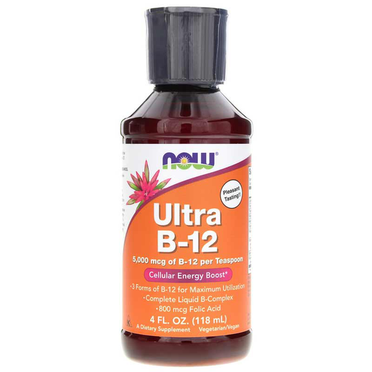 NOW Foods Ultra B-12 Liquid 4 Oz