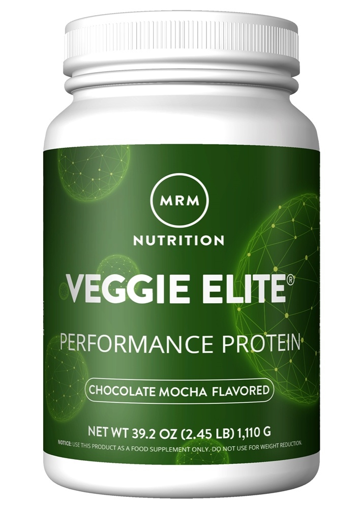 MRM Nutrition - Veggie Elite Vegan Performance Protein Powder Chocolate Mocha - 2.45 lbs.