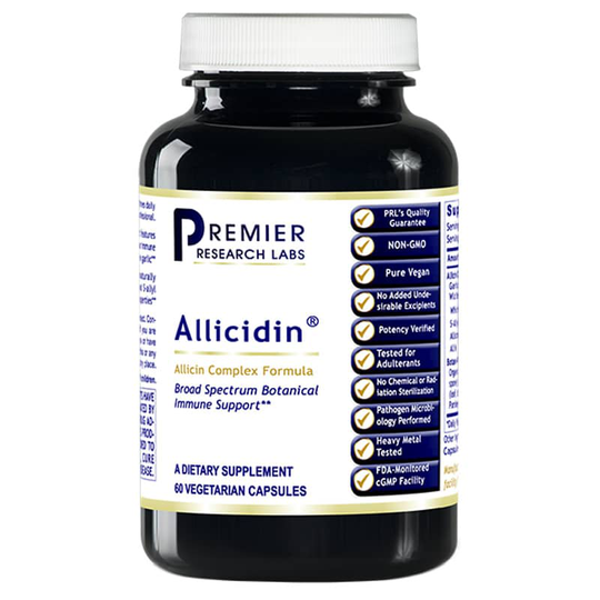 Premier Research Labs Allicidin Allicin Complex Formula 60 Veg Capsules