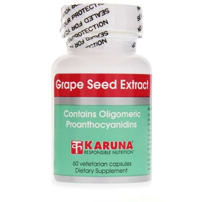 Karuna Grape Seed Extract 60 Veg Capsules