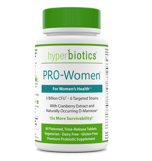 Hyperbiotics - PRO-Women Probiotic 5 Billion CFU - 60 Tablets