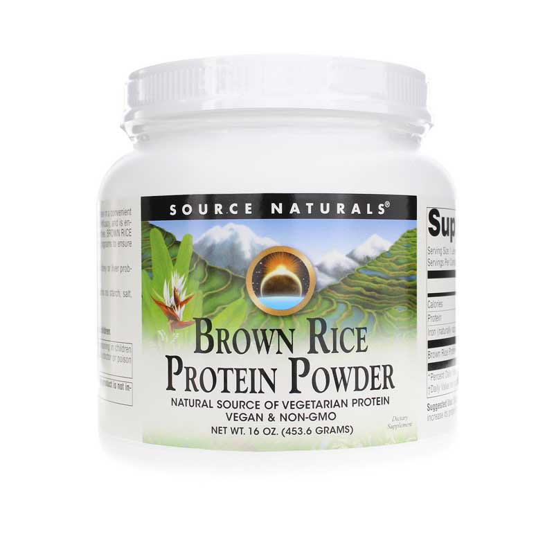 Source Naturals Brown Rice Protein 16 Oz