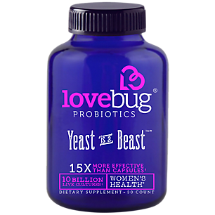 Yeast is a Beast Probiotics for Women's Health - 10 Billion (30 Tablets)