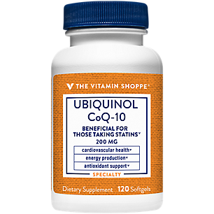 Ubiquinol CoQ-10- Helps Energy Production, Supports Cellular & Cardiovascular Health - 200 MG (120 Softgels)