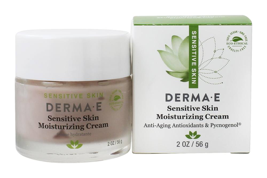 DERMA-E - Sensitive Skin Moisturizing Face Cream - 2 oz.