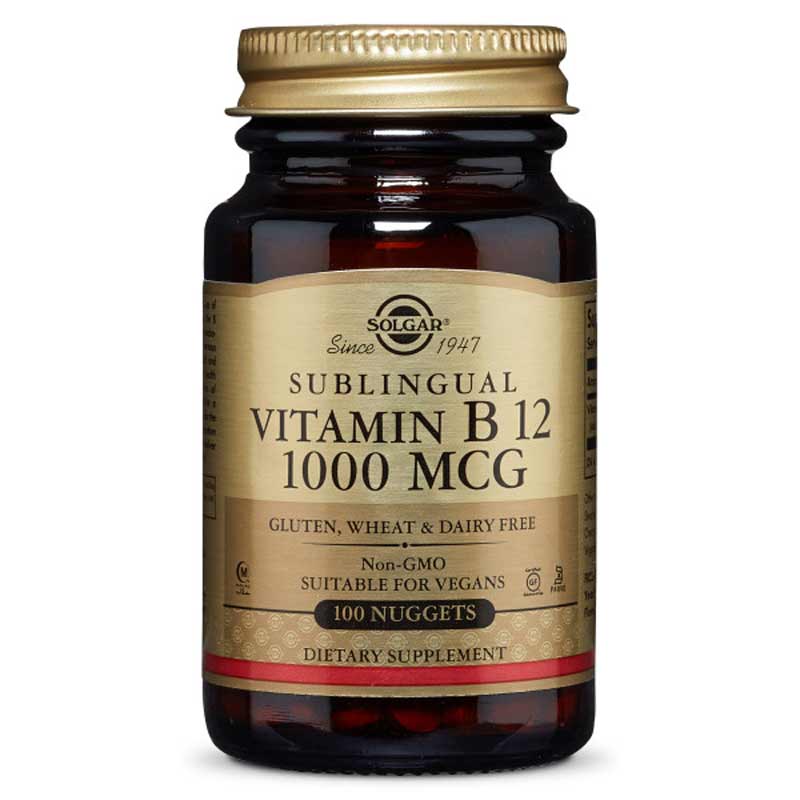 Solgar Vitamin B12 1000 Mcg 100 Nuggets