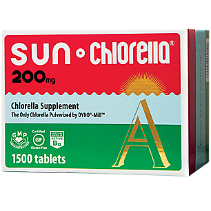 Chlorella Pulverized by DYNO-Mill - Nature's Perfect Superfood - 200 MG (1,500 Tablets)