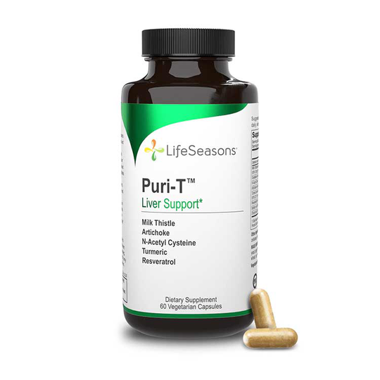 LifeSeasons Puri-T 60 Veg Capsules