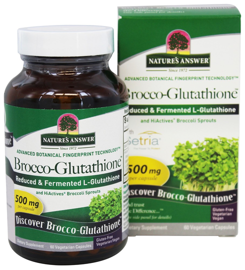 Nature's Answer - Brocco-Glutathione - 60 Vegetarian Capsules