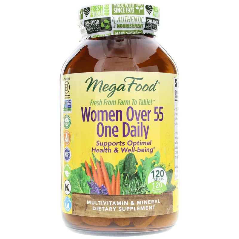 Megafood Women Over 55 One Daily 120 Tablets