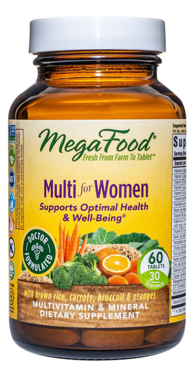 MegaFood - Multi for Women - 60 Tablets