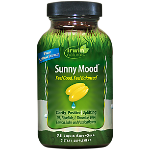 Sunny Mood - Clarity, Positive, Uplifting Formula with Saffron Extract (75 Softgels)