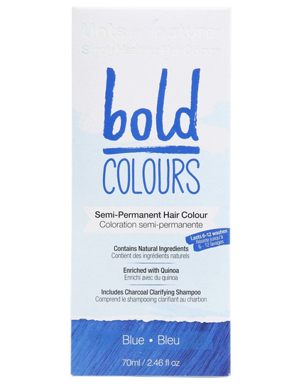 Tints Of Nature - Semi-Permanent Hair Color Bold Blue - 2.46 fl. oz.