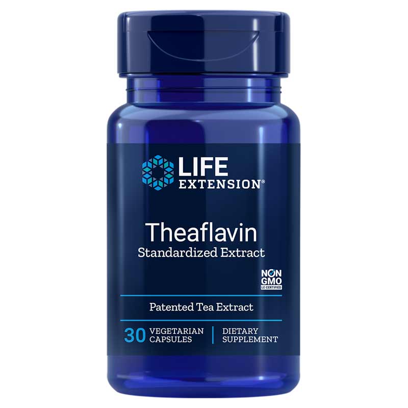 Life Extension Theaflavin Standardized Extract 30 Veg Capsules