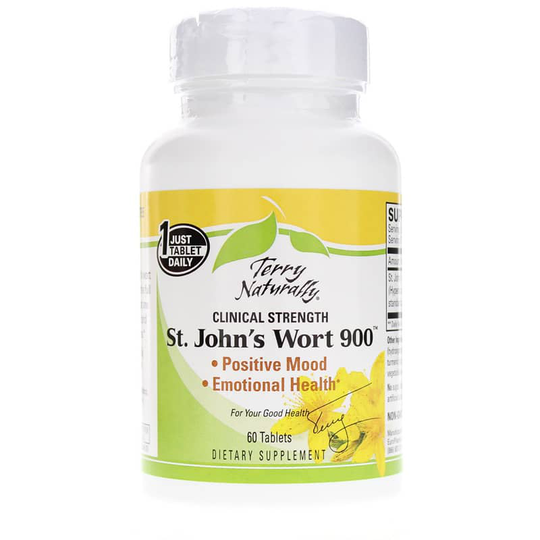 Terry Naturally St. John's Wort 900 Clinical Strength 60 Tablets