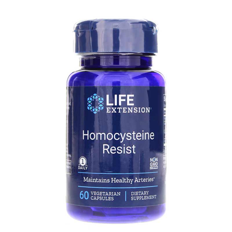 Life Extension Homocysteine Resist 60 Veg Capsules