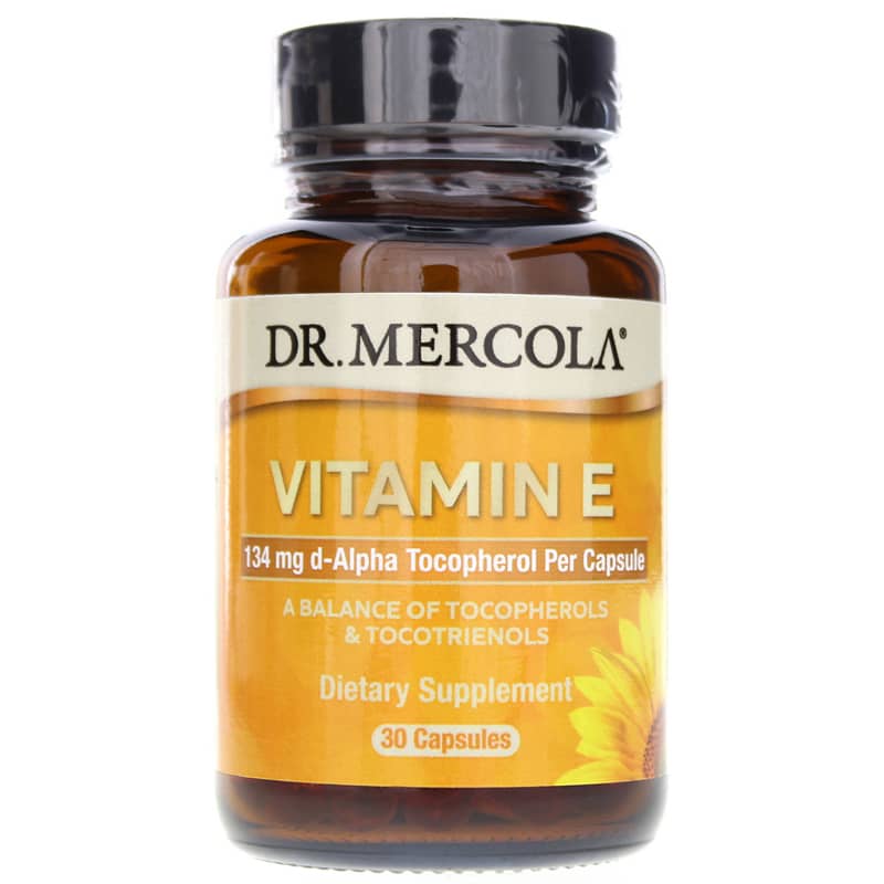 Dr. Mercola Vitamin E 134 Mg 30 Capsules