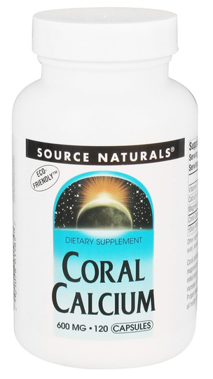 Source Naturals - Coral Calcium 600 mg. - 120 Capsules