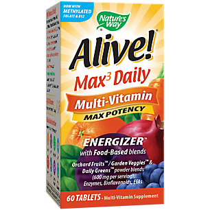 Alive! Whole Food Energizer Multivitamin (60 Tablets)