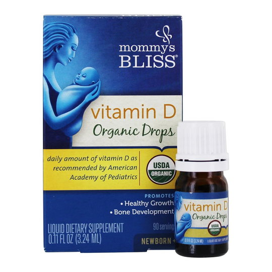 Mommy's Bliss - Vitamin D Organic Drops - 0.11 fl. oz.