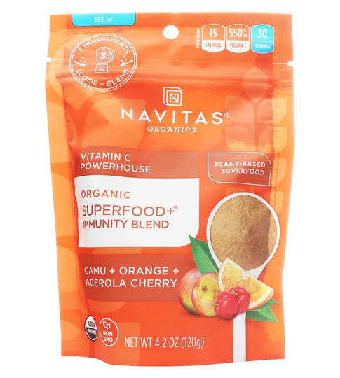 Navitas Organics - Organic Superfood Immunity Blend Powder - 4.2 oz.