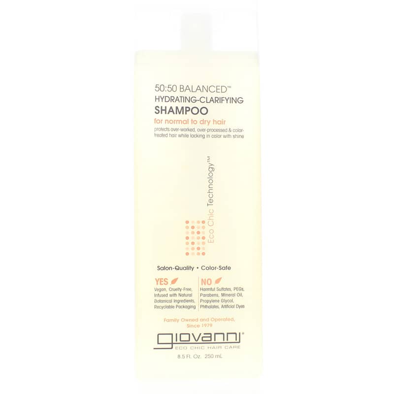 Giovanni 50:50 Balanced Hydrating Clarifying Shampoo 8.5 Oz