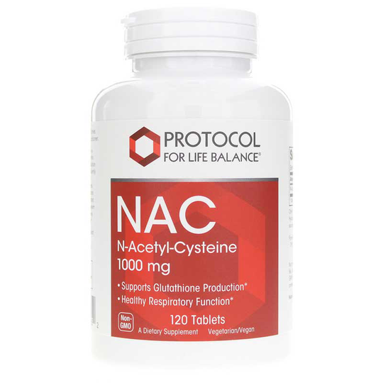 Protocol For Life Balance NAC 1000 Mg 120 Tablets