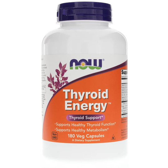 NOW Foods Thyroid Energy 180 Veg Capsules